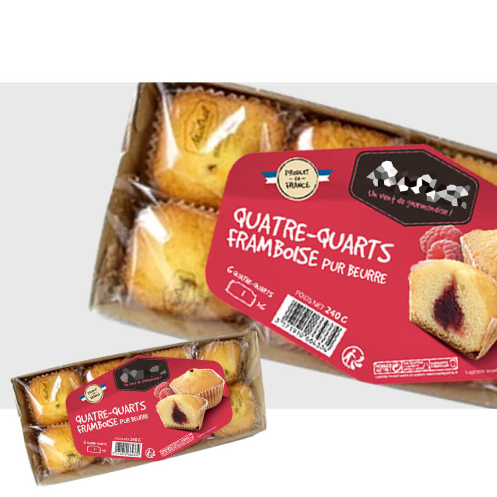 produits-SORDEetiquettes-adhésives-boite-gâteau.jpg étiquette personnalisable agroalimentaire quatre quart framboise1