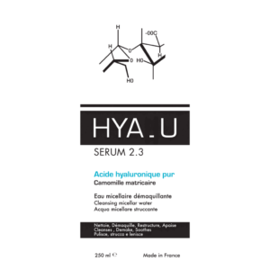 étiquette produit cosmétique Acide HYA