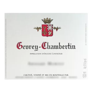 étiquette de vin gevrey3