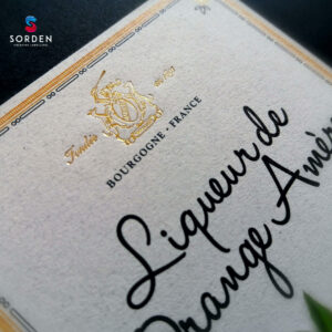 étiquette liqueur orange amère1